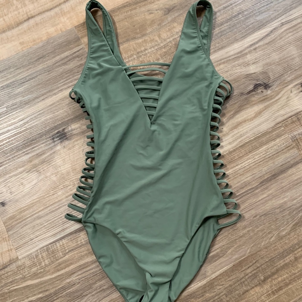 GMJ X Volcom One Piece Swimsuit